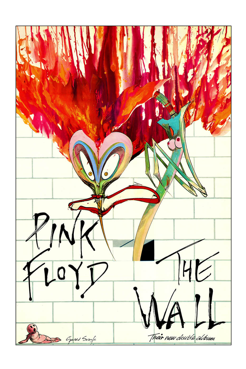 pink floyd the wall album poster
